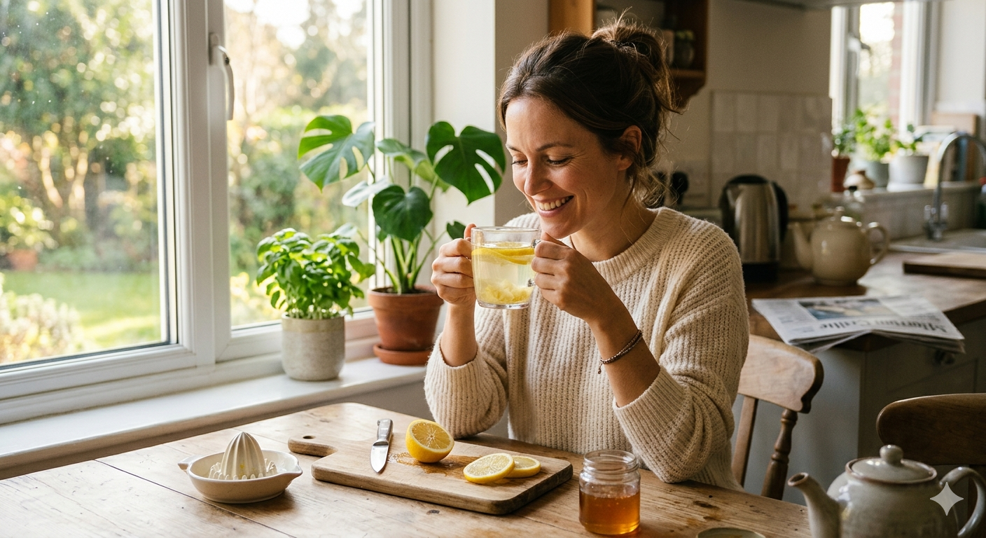 Boire de l'eau tiède citronnée chaque matin : le secret ?